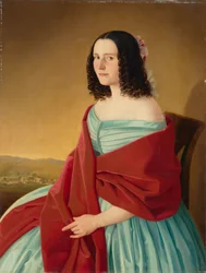 Portrait de Mária Szmrecsányi